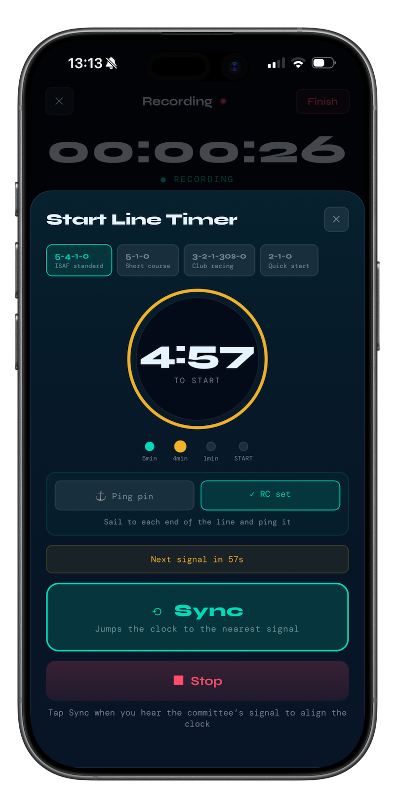 Start-Line Analysis